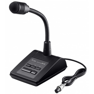 Icom SM-50 Microphone de bureau unidirectionnel